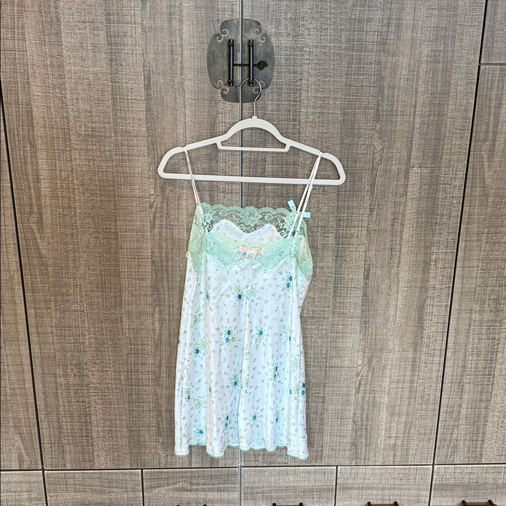 Victoria's Secret Floral Lace Trim Slip Dress‎ - Picture 8 of 12